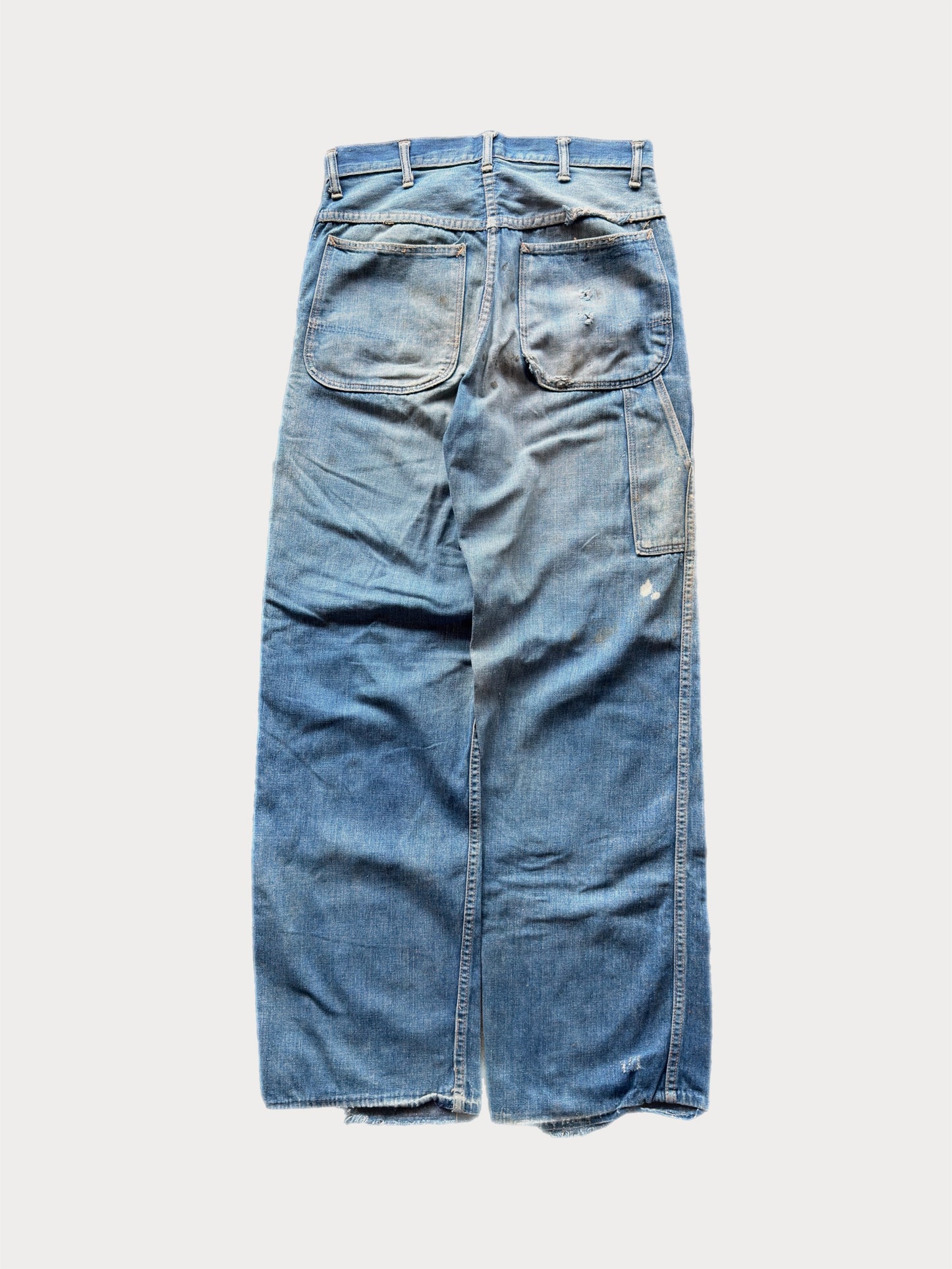 1940s/50s Test Donut Button Carpenter Jeans