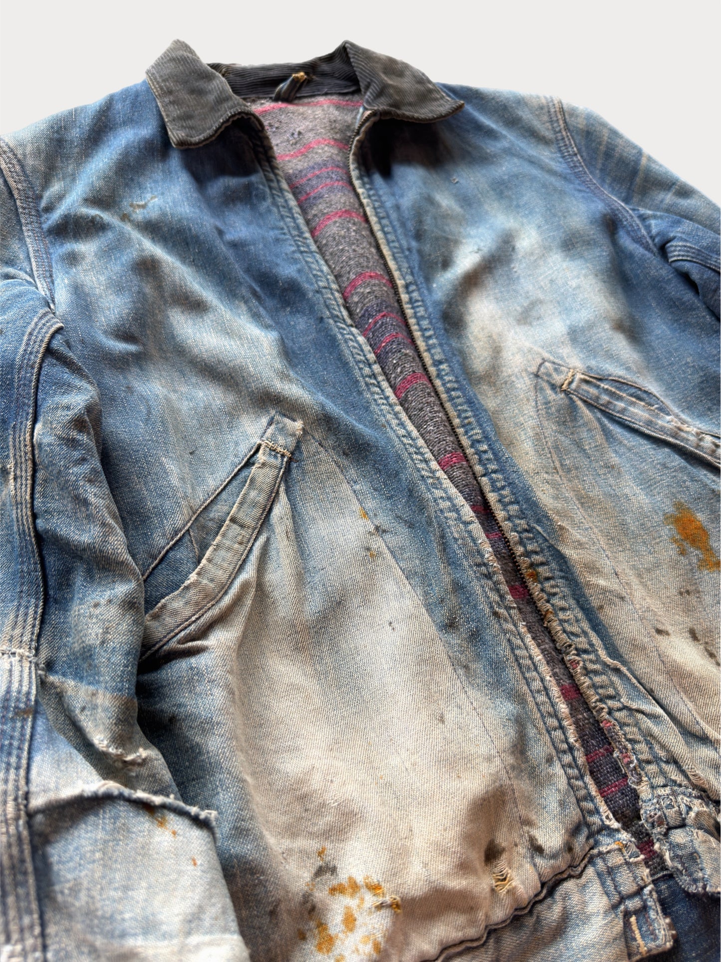 1950s Denim Two Pocket Jacket