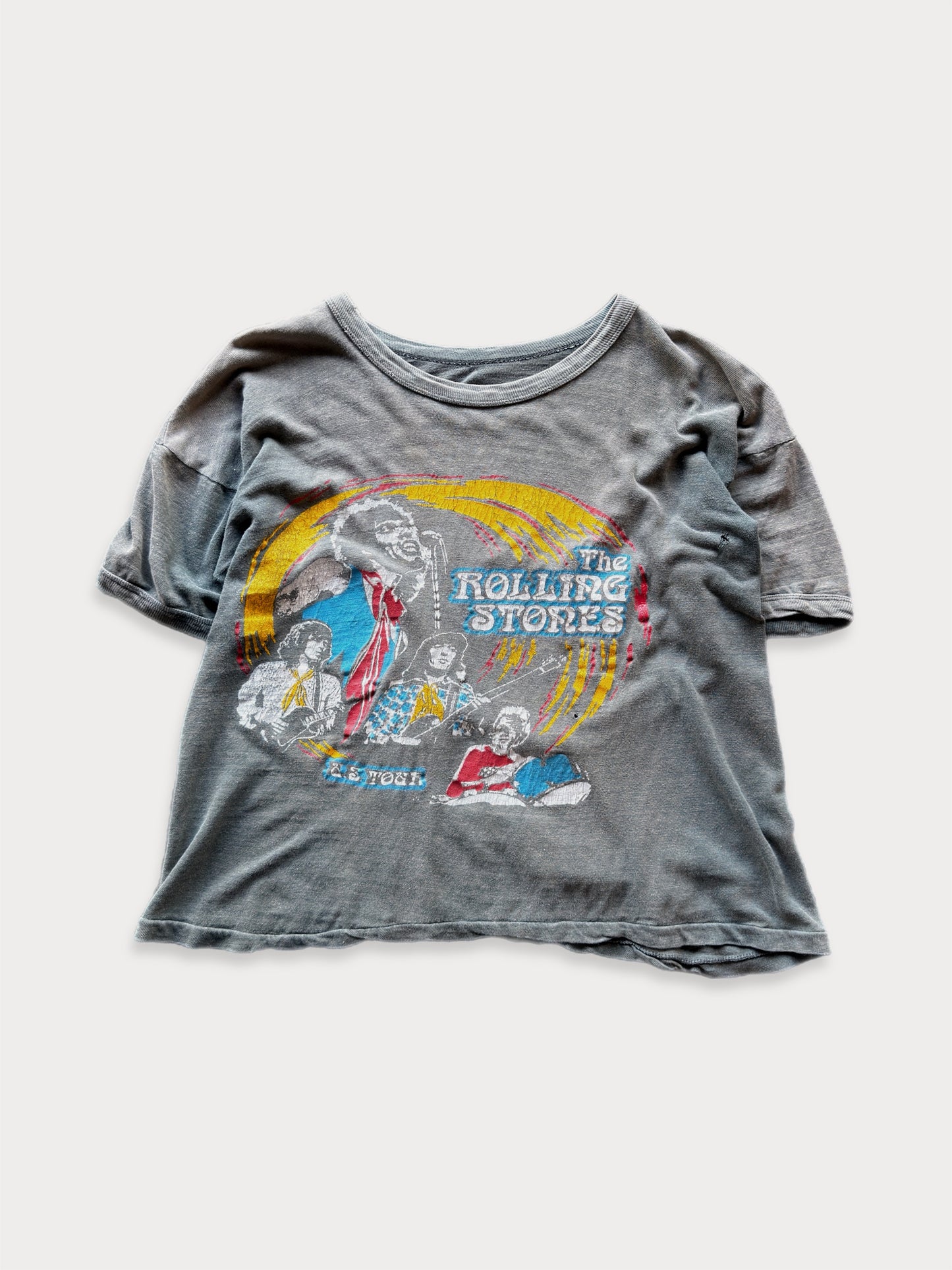 1980s The Rolling Stones Parking Lot tee