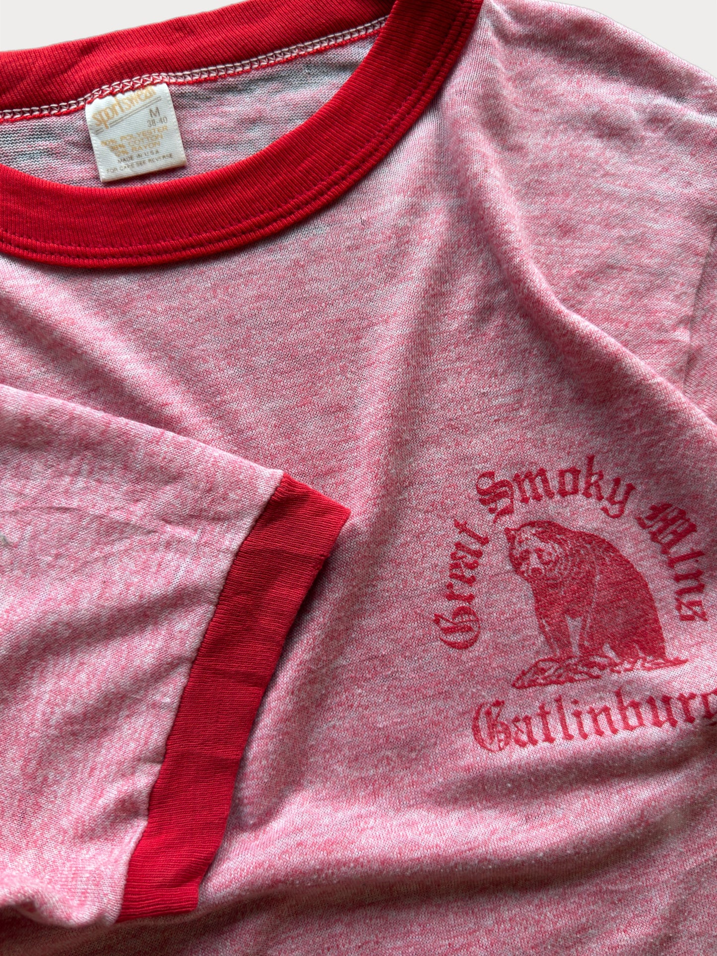 1970s/80s Great Smoky Mountains Ringer tee