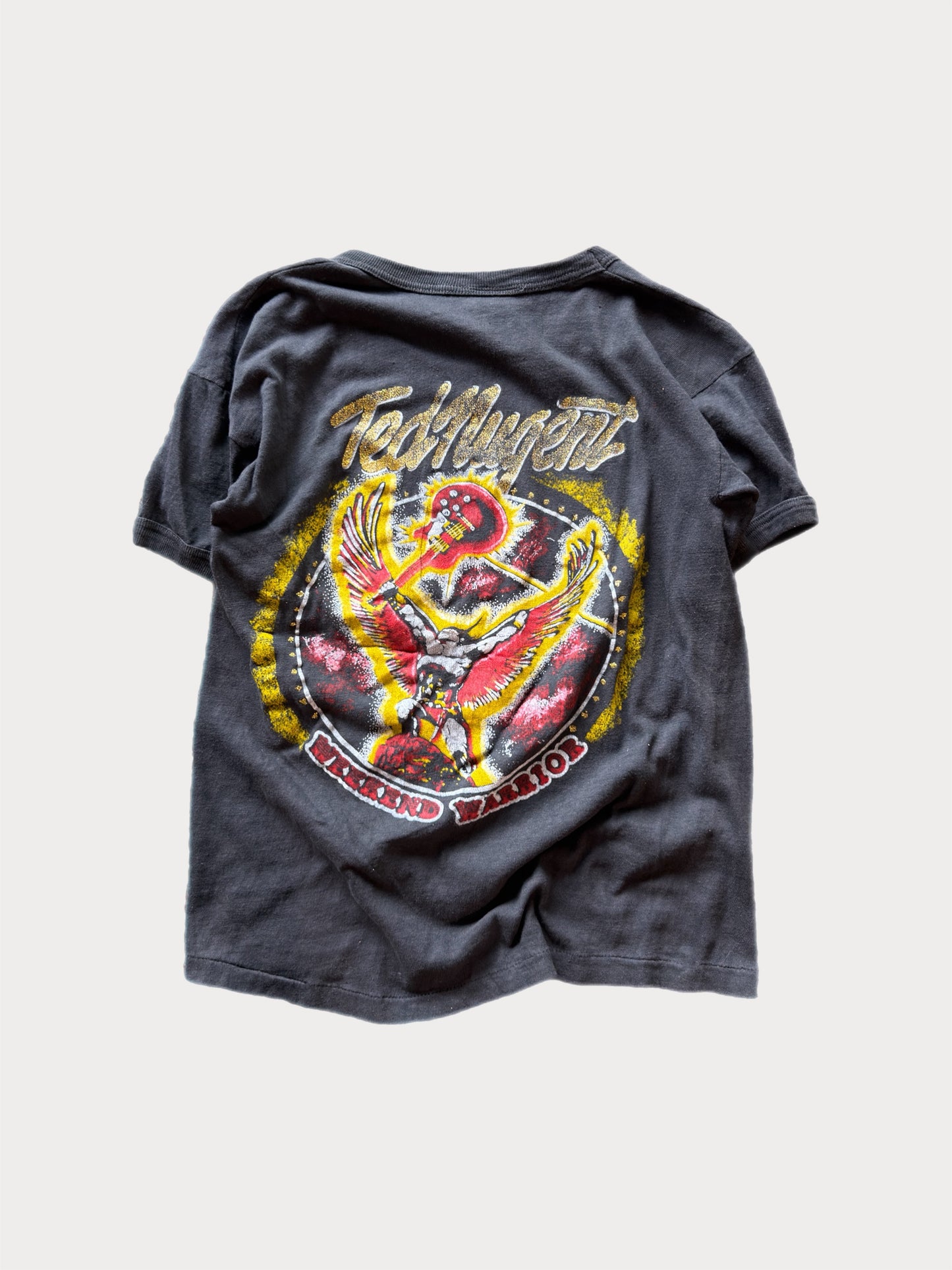 1980s Ted Nugent Weekend Warrior Parking Lot tee