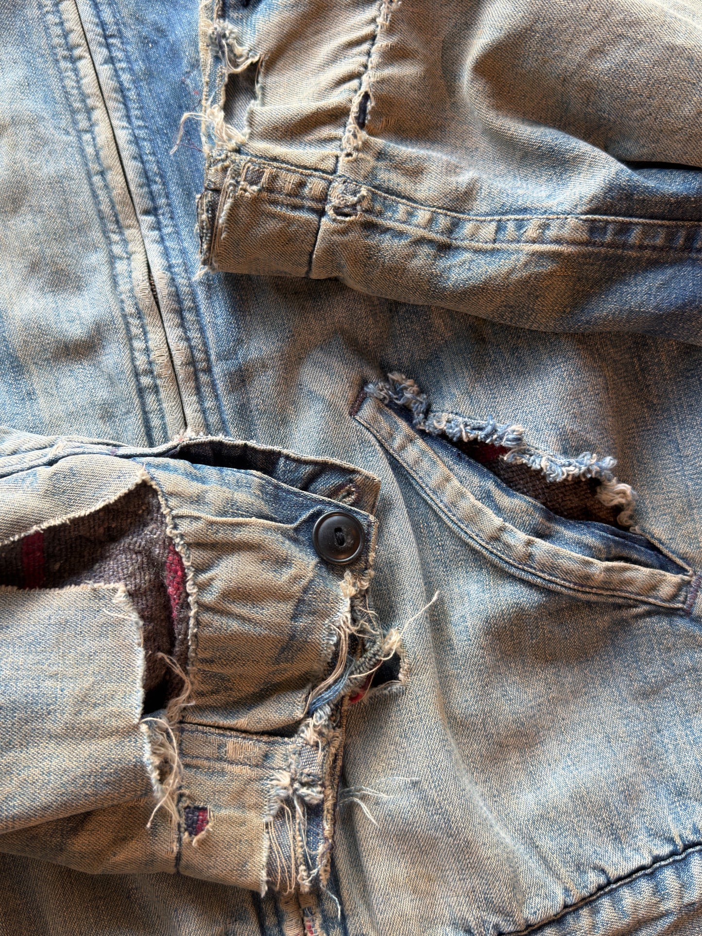1950’s Hercules Blanket Lined Denim Work Jacket