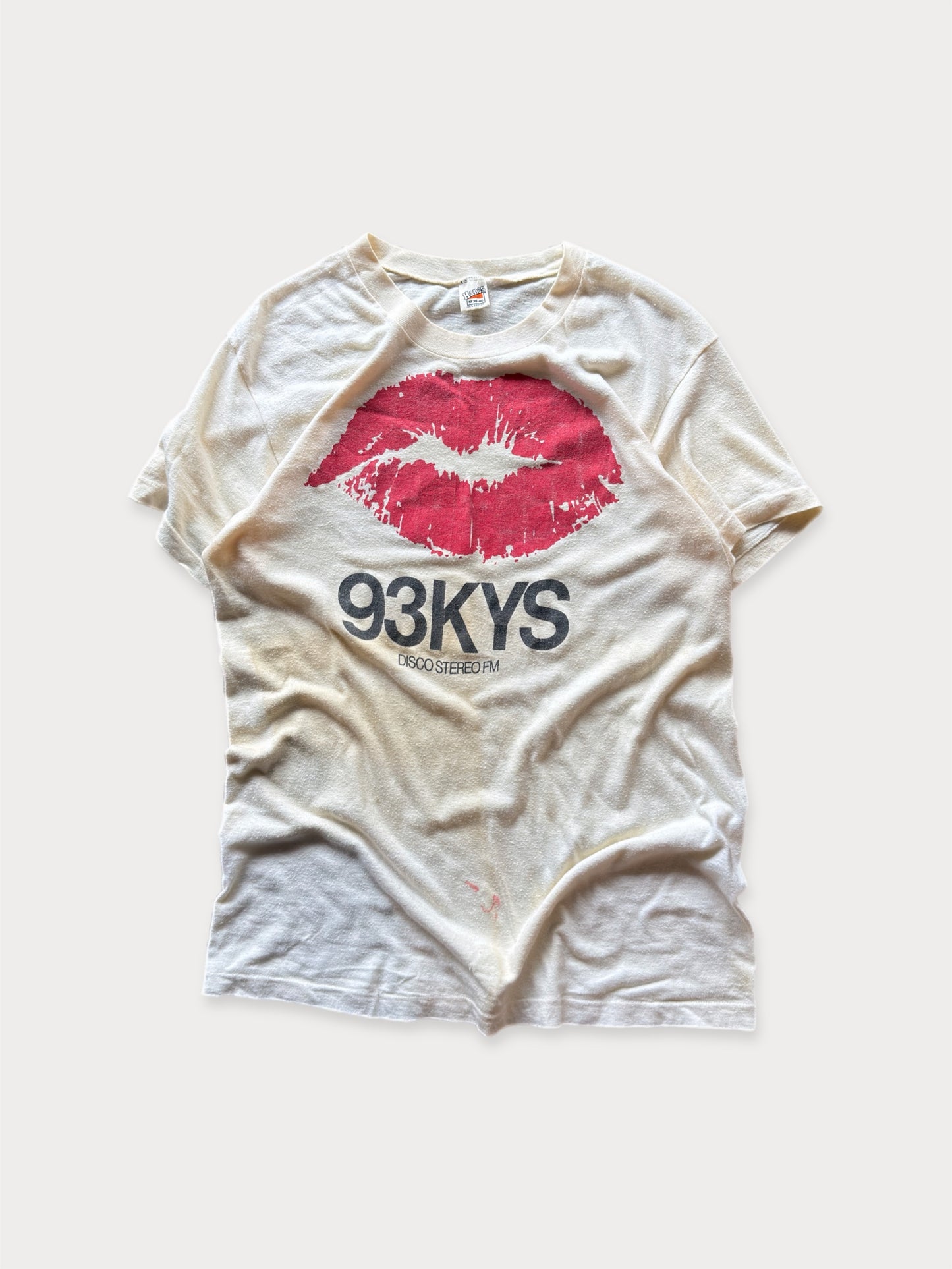 1970s 93KYS Disco Stereo FM tee