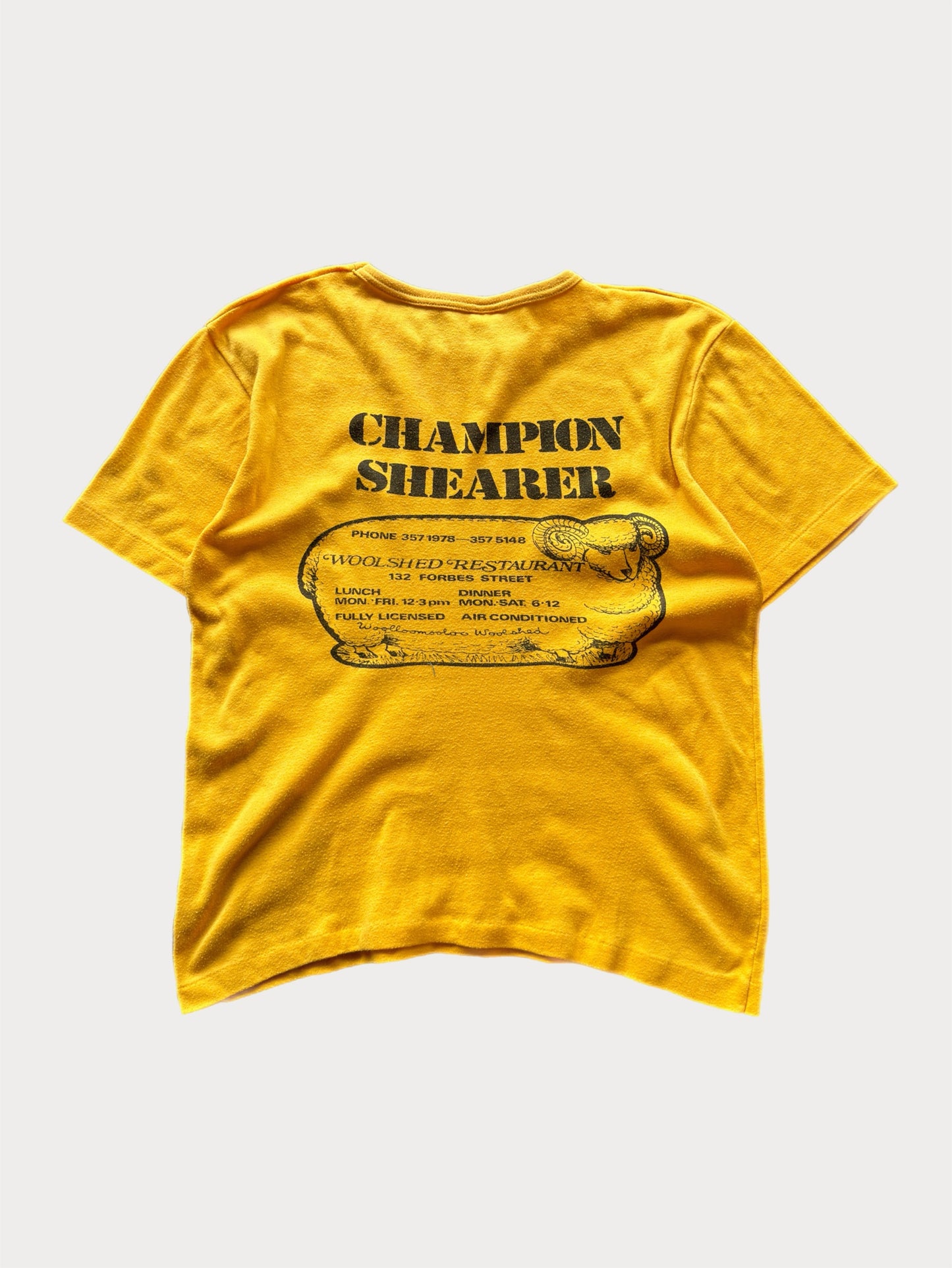 1970s Woolshed Restaurant Australia tee