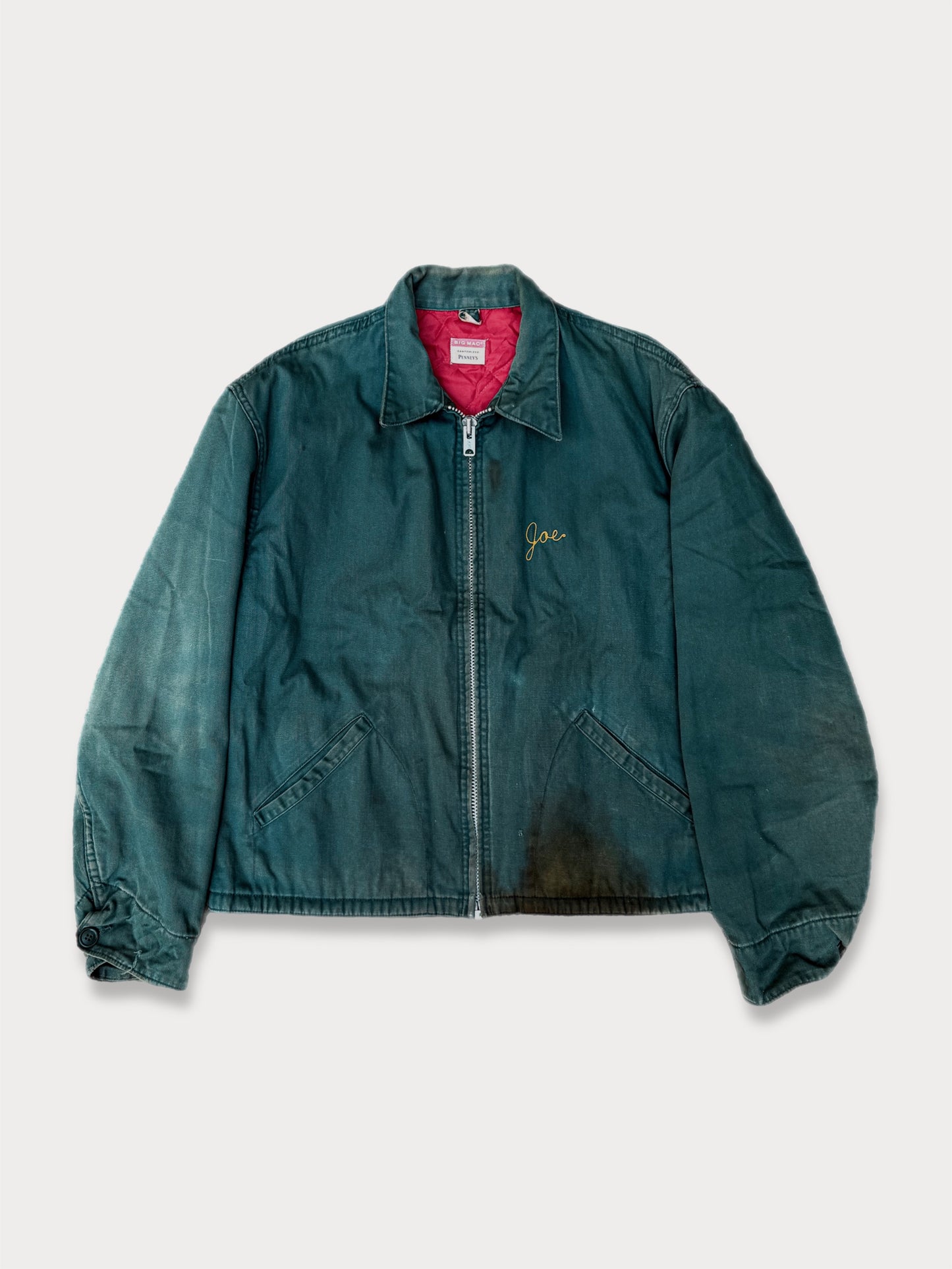 1950s/60s Penney’s Big Mac “Joe” Pasco Plumbing work jacket