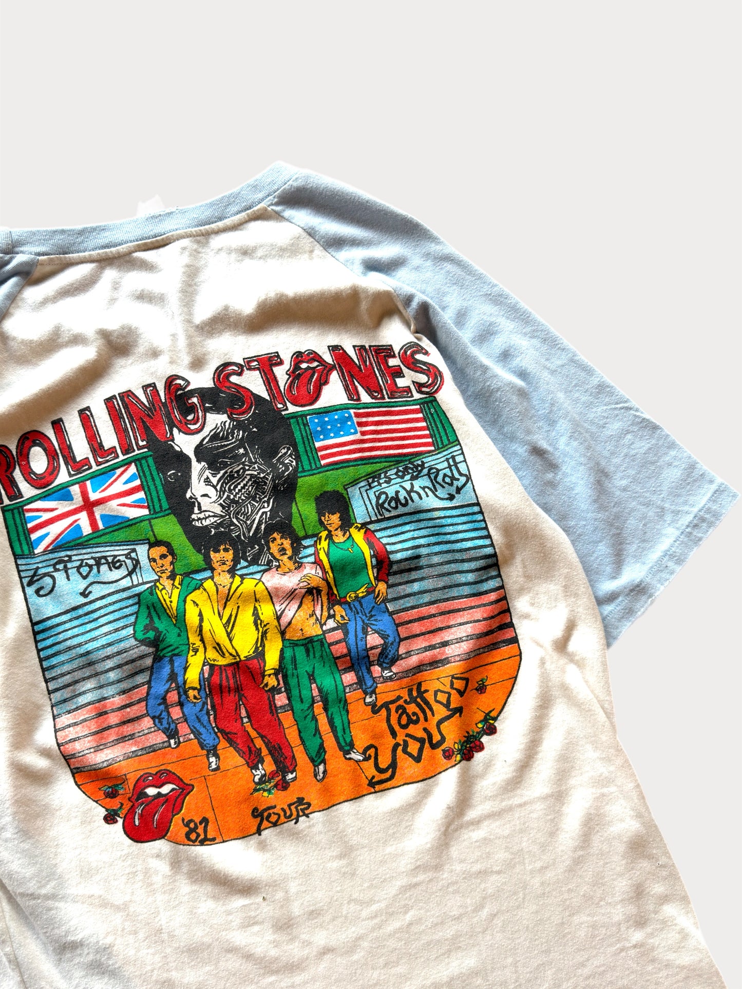 1981 The Rolling Stones JFK Invasion Tour tee