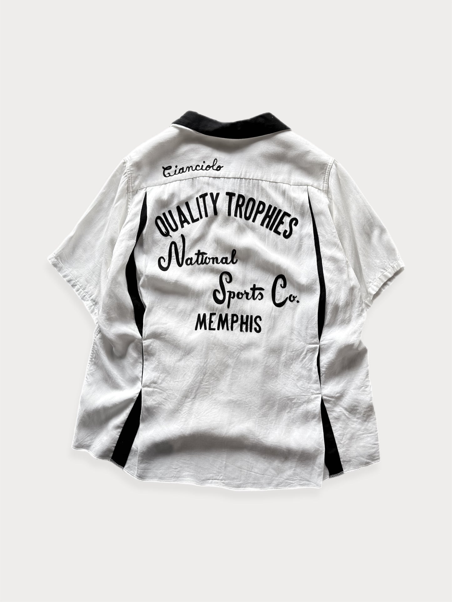 1950s King Louie “Memphis Trophy Shop” Bowling Shirt