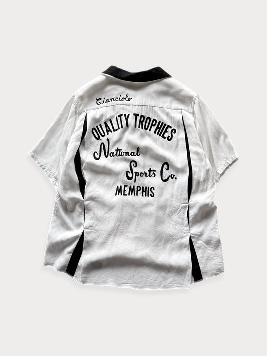 1950s King Louie “Memphis Trophy Shop” Bowling Shirt