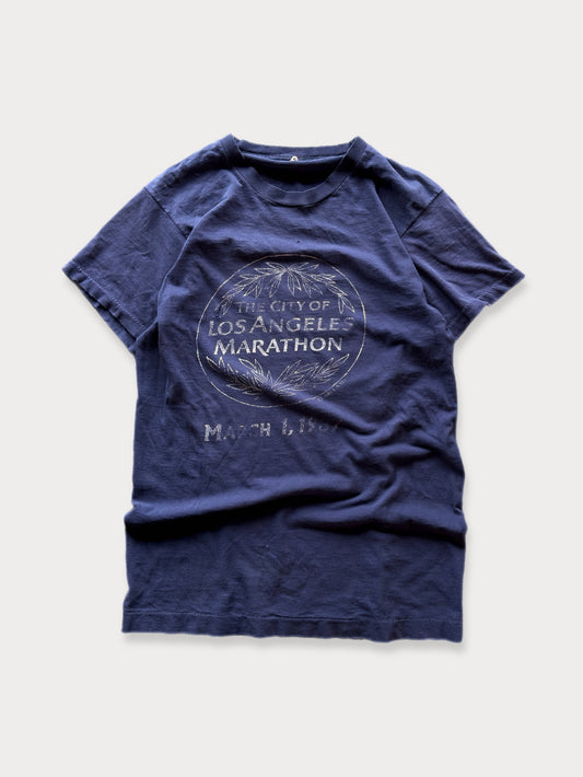 1987 The City Los Angeles Marathon Running tee